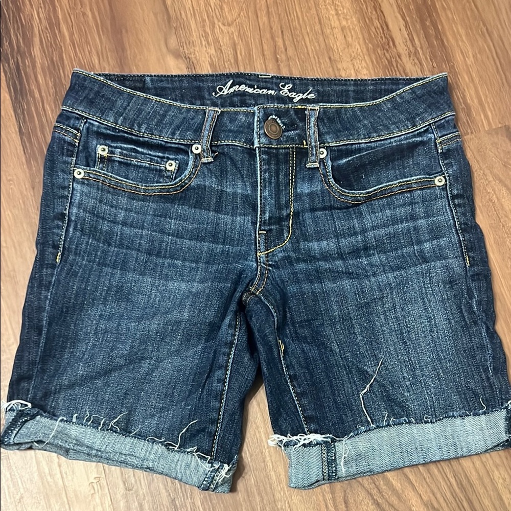 American Eagle Bermuda Shorts | Blue Denim
